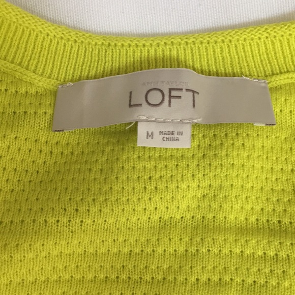 Loft Bundle 2 Short Sleeve, V-Neck Cardigans NWOT - Picture 3 of 5